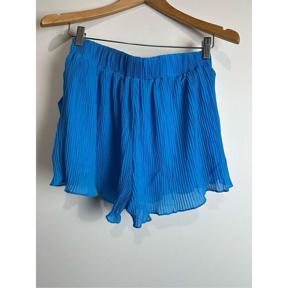Blue Plisse Short set - Picture 6 of 9